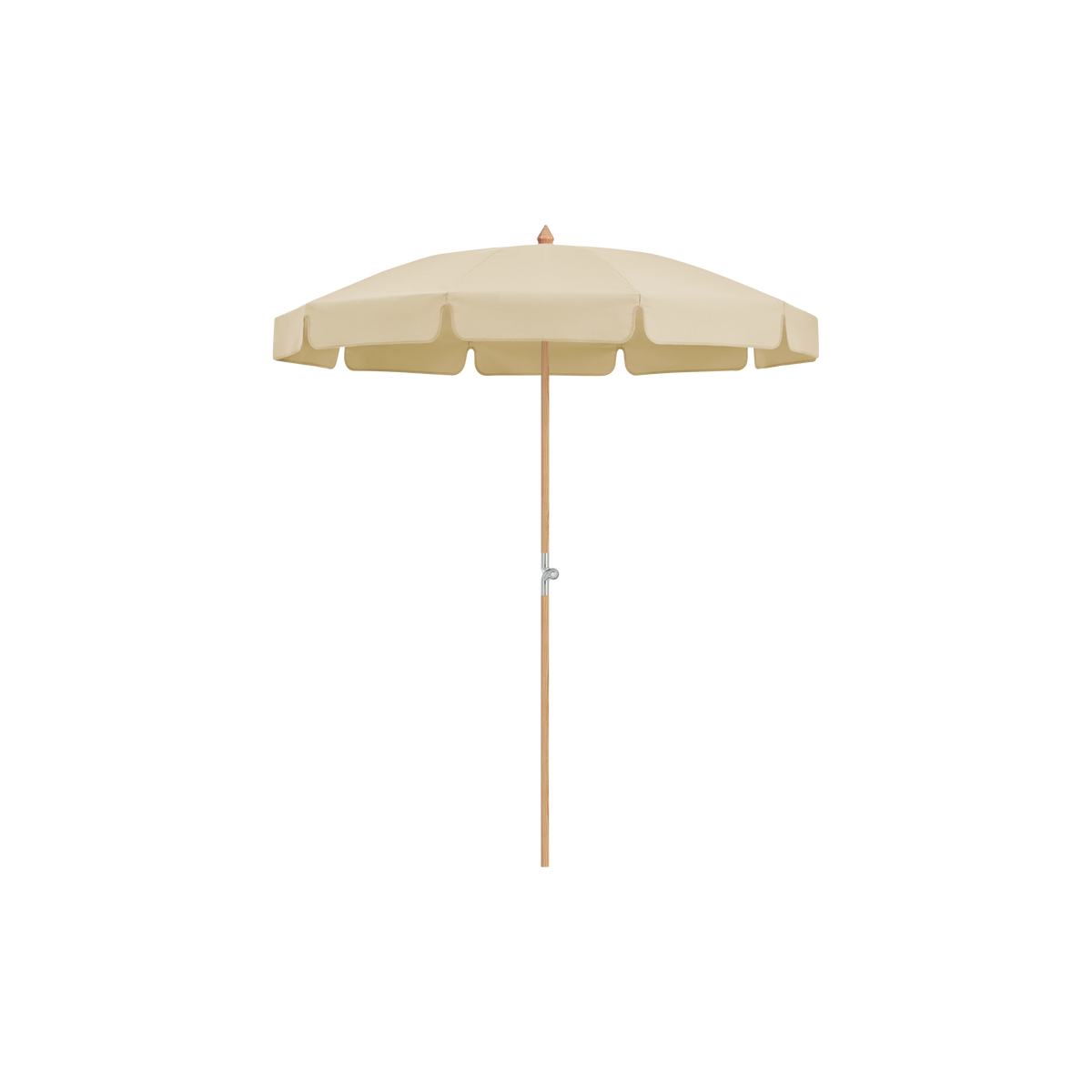 Glatz Alexo Sonnenschirm – mit Volant SQ5: 526 Bamboo