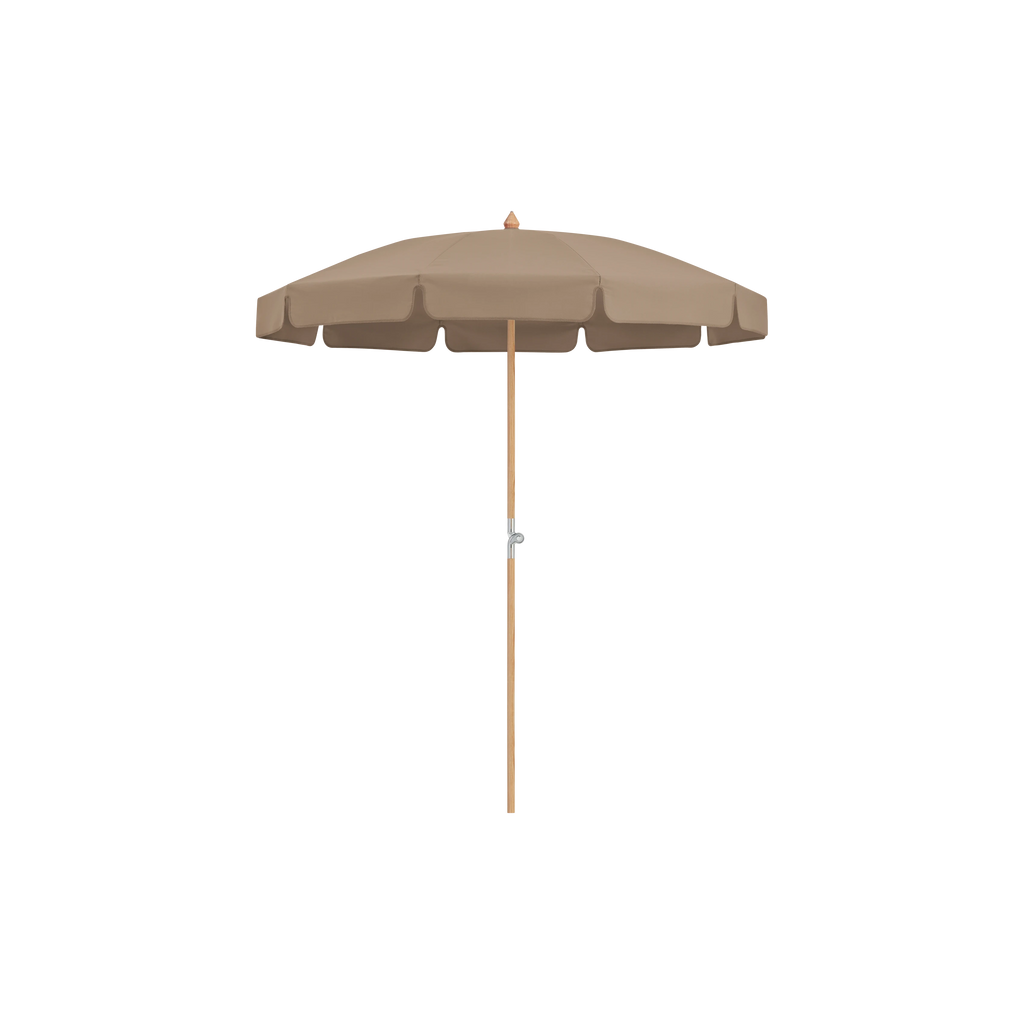 Glatz Alexo Sonnenschirm – mit Volant SQ5: 650 Camel