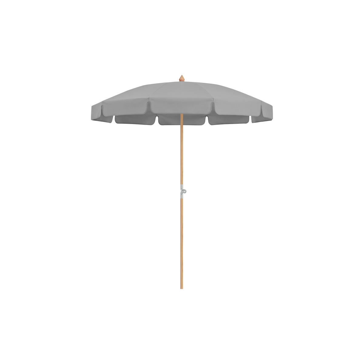 Glatz Alexo Sonnenschirm – mit Volant SQ5: 652 Silver