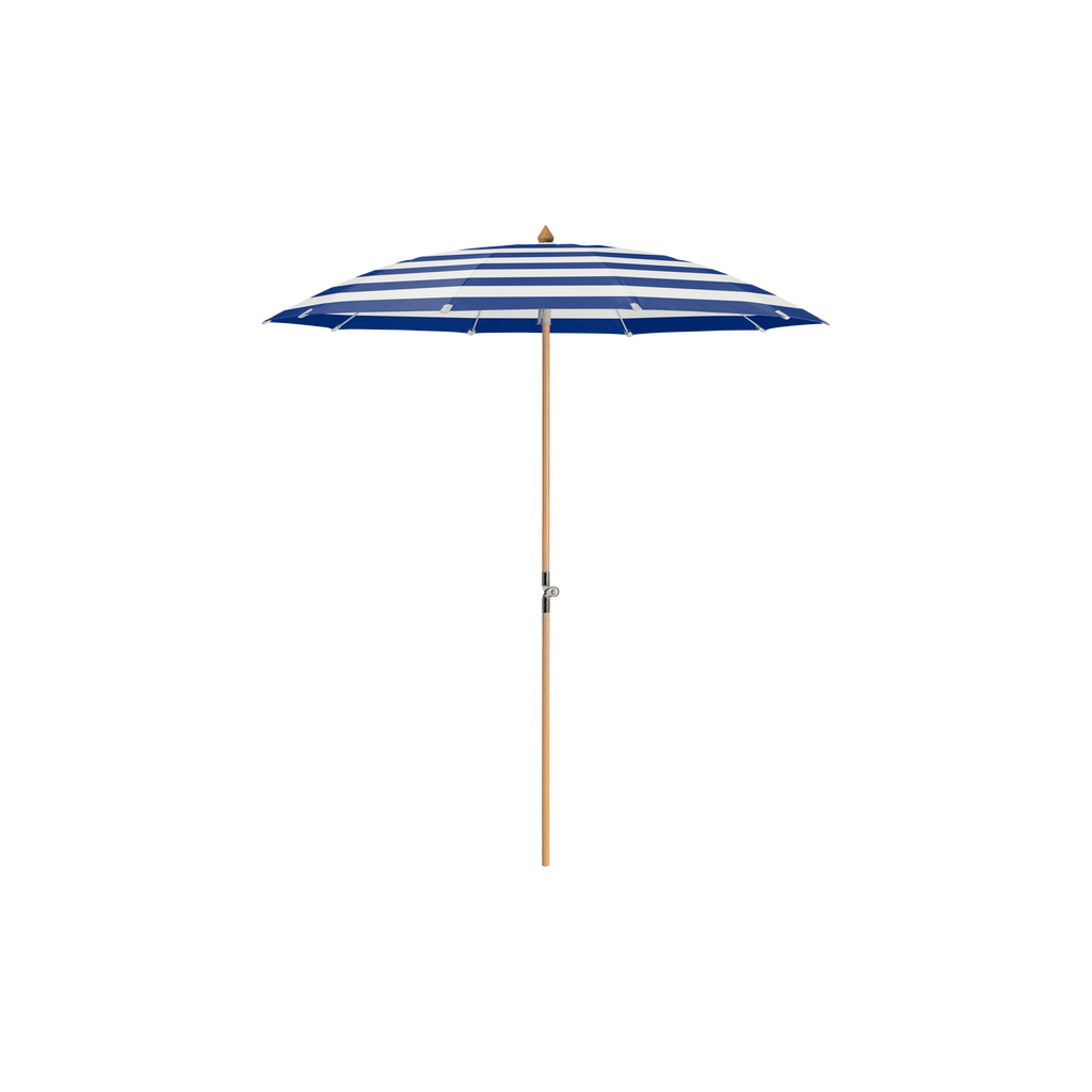 Glatz Alexo Sonnenschirm – ohne Volant SQ5: 602 Blue Stripe