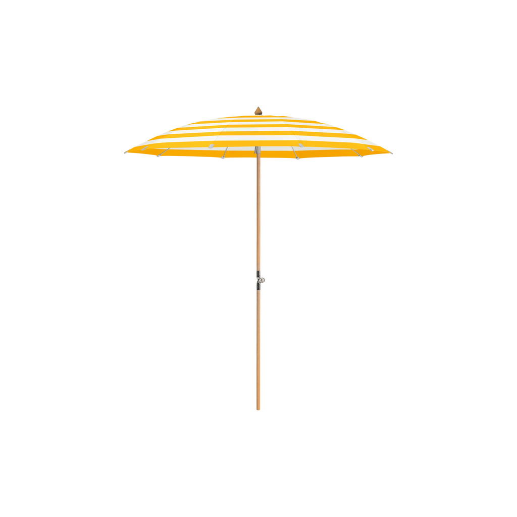 Glatz Alexo Sonnenschirm – ohne Volant SQ5: 624 Yellow Stripe
