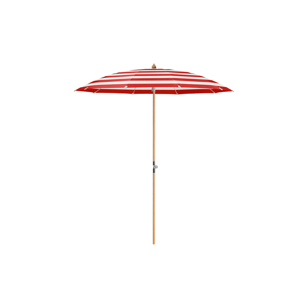 Glatz Alexo Sonnenschirm – ohne Volant SQ5: 800 Red Stripe