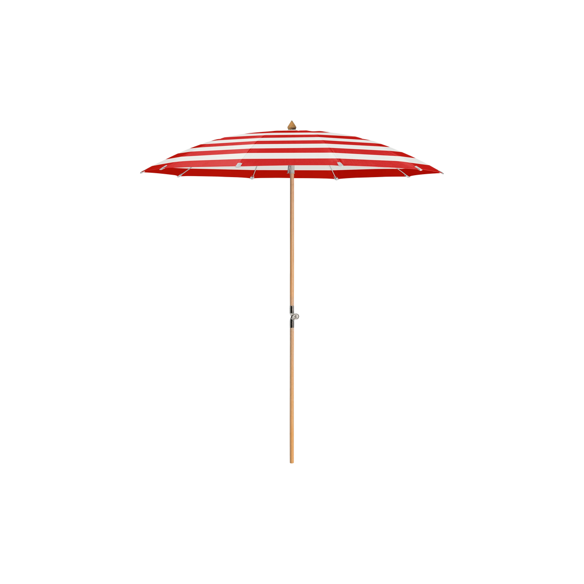 Glatz Alexo Sonnenschirm – ohne Volant SQ5: 800 Red Stripe