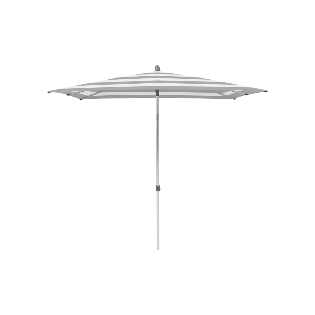 Glatz Alu-Smart Sonnenschirm SQ5: 555 Grey Stripe