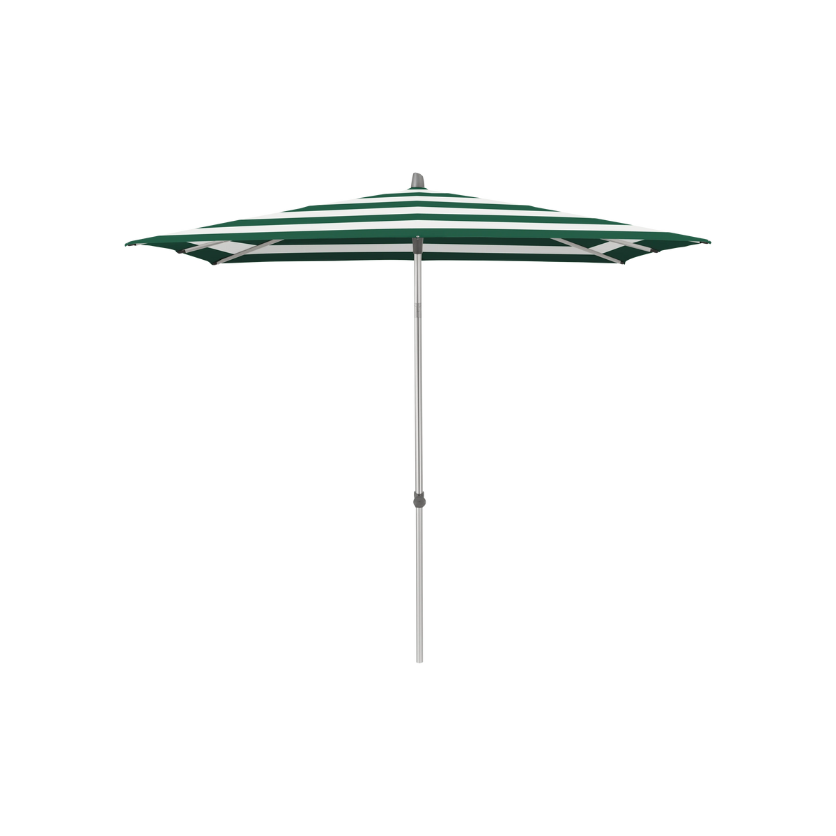 Glatz Alu-Smart Sonnenschirm SQ5: 589 Green Stripe