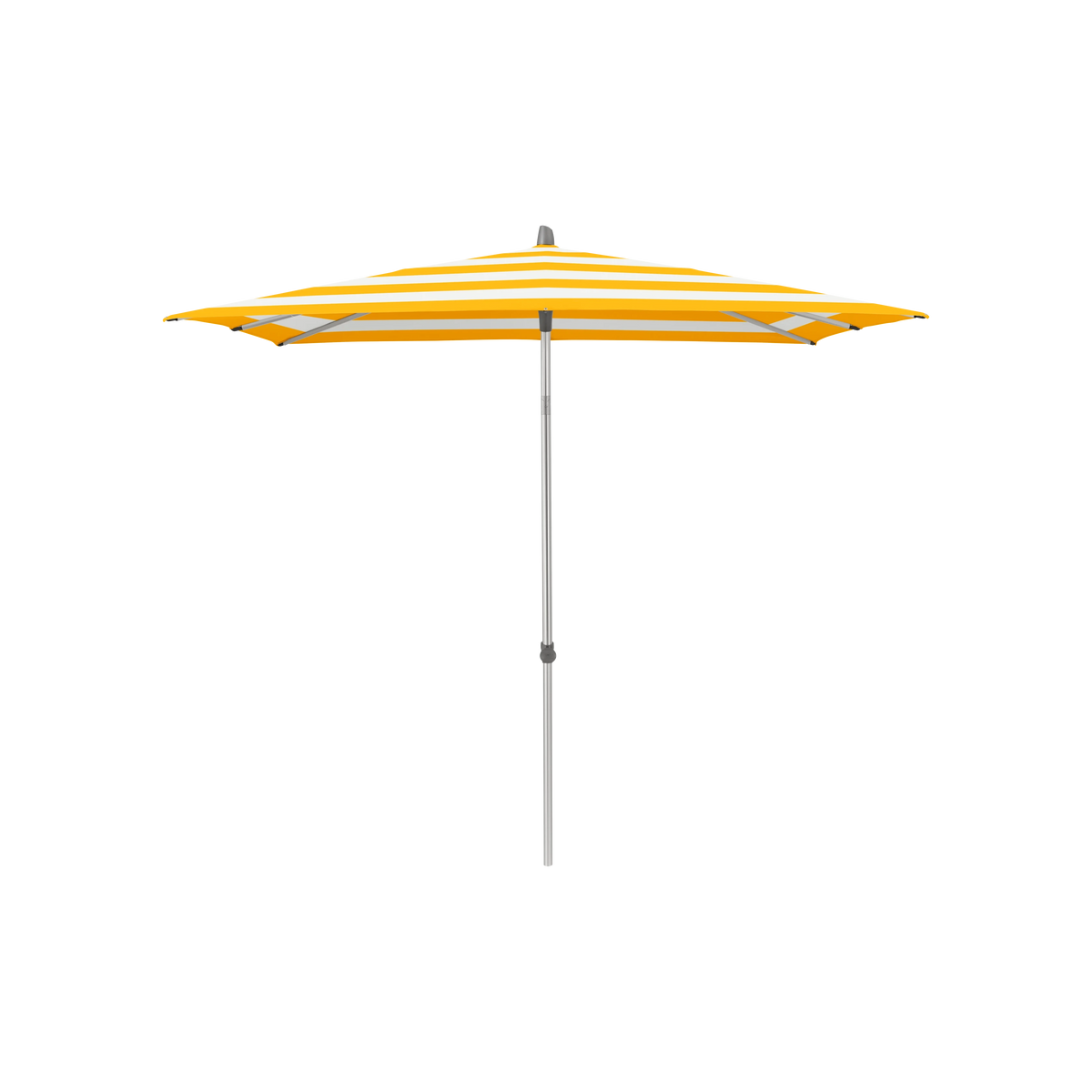 Glatz Alu-Smart Sonnenschirm SQ5: 624 Yellow Stripe