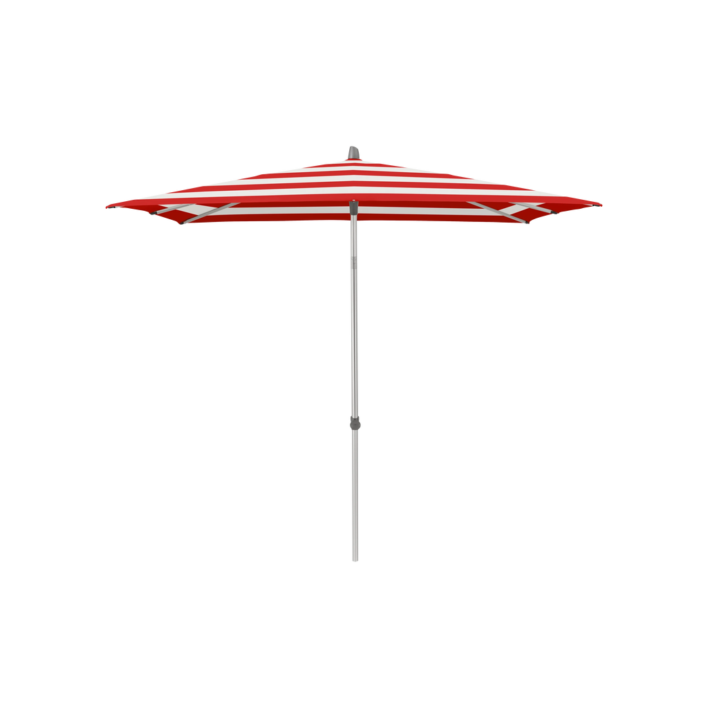 Glatz Alu-Smart Sonnenschirm SQ5: 800 Red Stripe