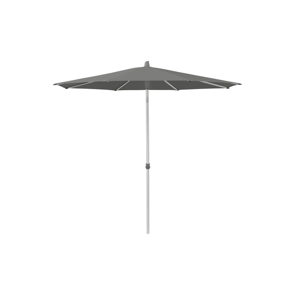 Glatz Alu-Smart Sonnenschirm SQ2: 157 Stone Grey