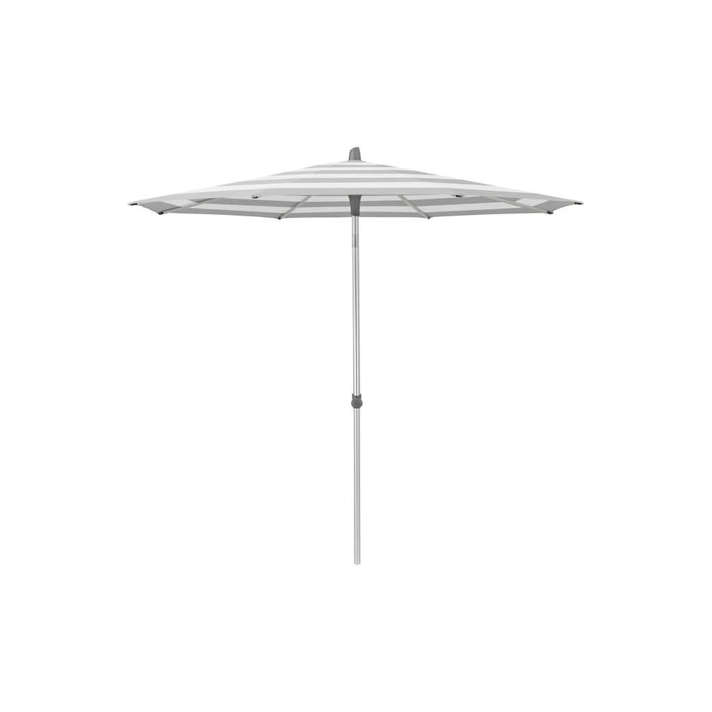Glatz Alu-Smart Sonnenschirm SQ5: 555 Grey Stripe