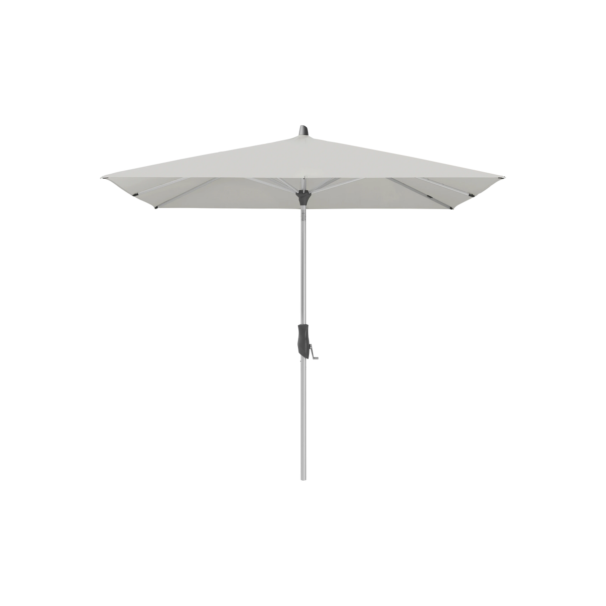 Glatz Alu-Twist Sonnenschirm SQ2: 156 Pale Grey