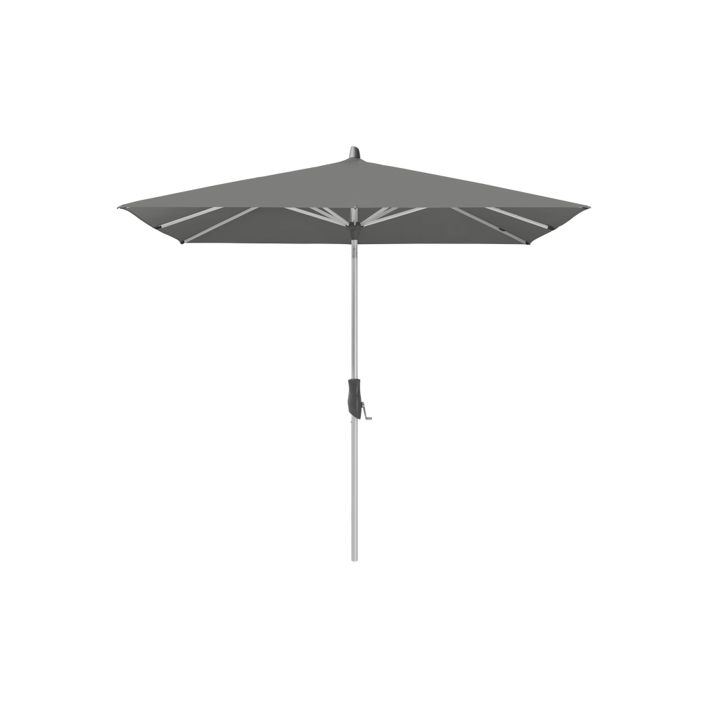 Glatz Alu-Twist Sonnenschirm SQ2: 157 Stone Grey