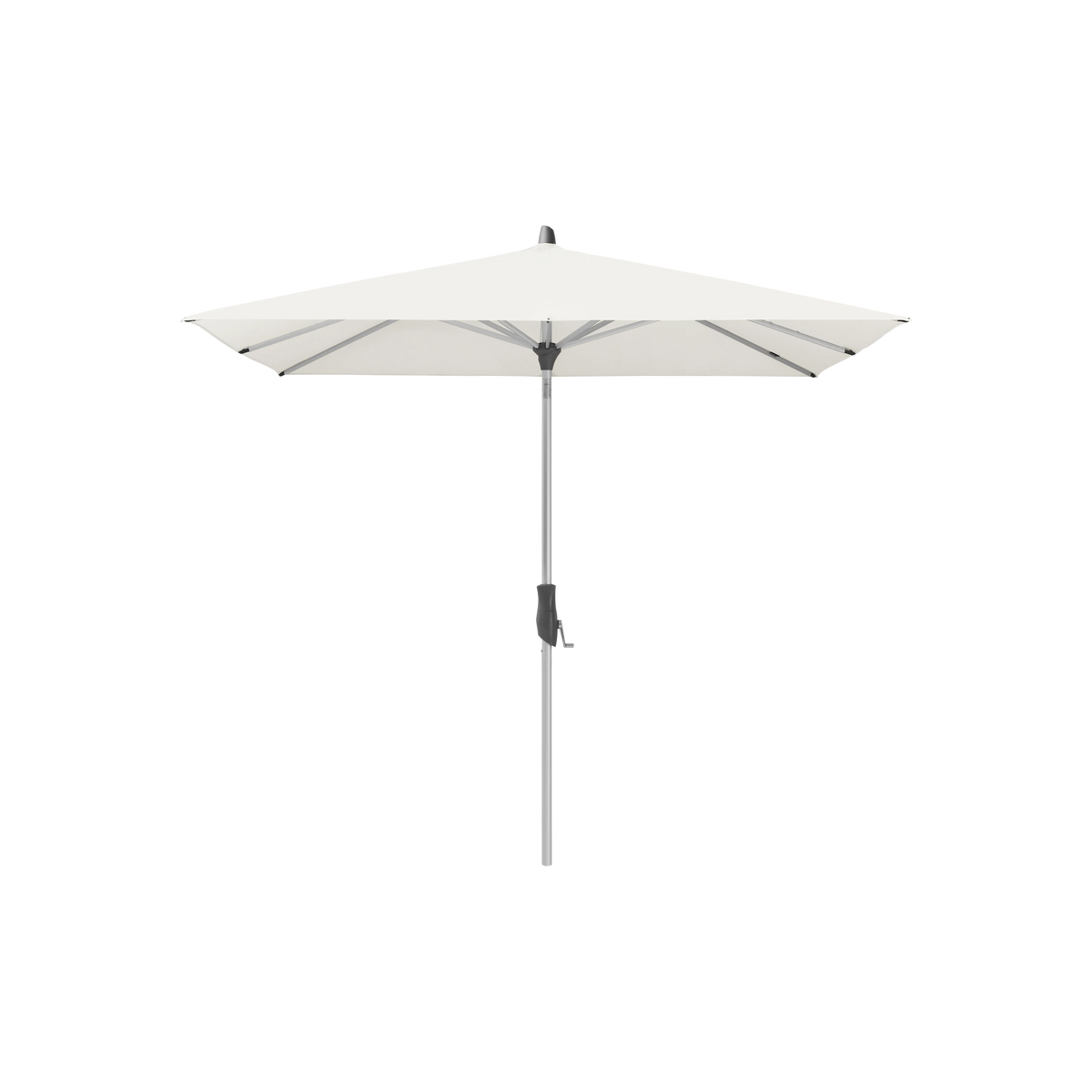 Glatz Alu-Twist Sonnenschirm SQ4: 404 White