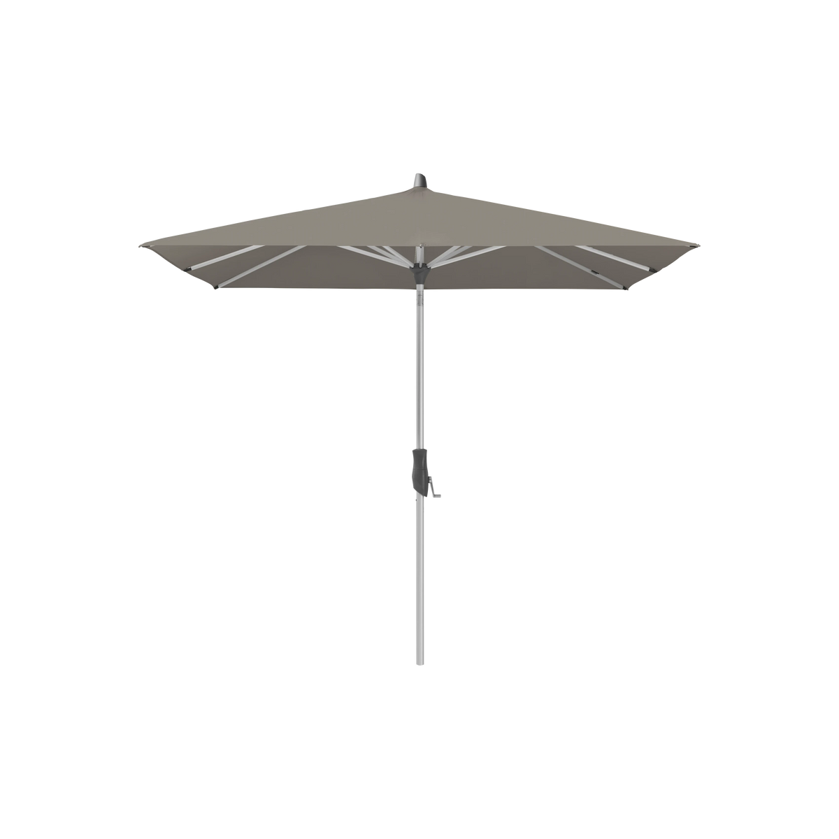 Glatz Alu-Twist Sonnenschirm SQ4: 461 Taupe