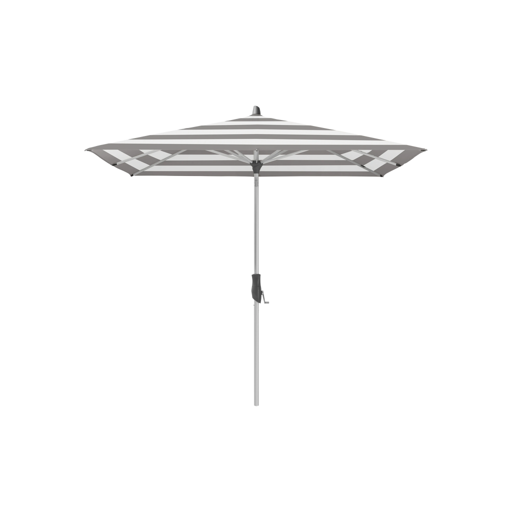 Glatz Alu-Twist Sonnenschirm SQ5: 570 Steel Stripe
