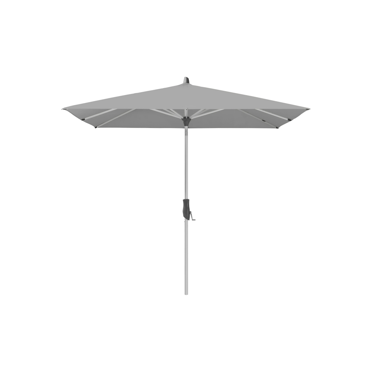 Glatz Alu-Twist Sonnenschirm SQ5: 652 Silver