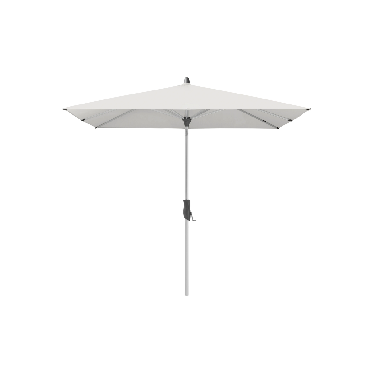 Glatz Alu-Twist Sonnenschirm SQ5: 665 Chrome