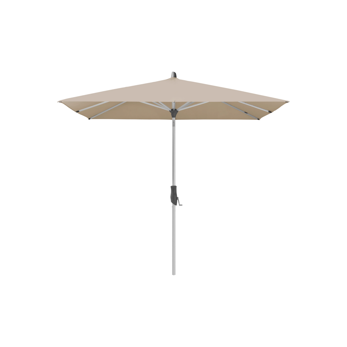 Glatz Alu-Twist Sonnenschirm SQ5: 803 Linen