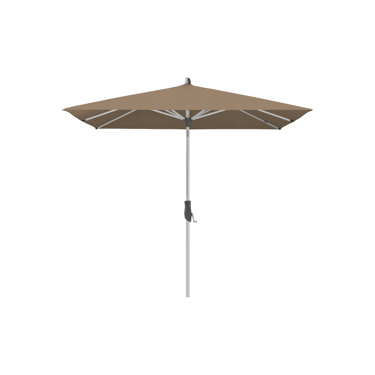 Glatz Alu-Twist Sonnenschirm SQ5: 805 Walnut