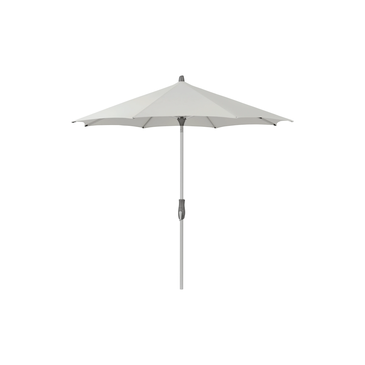 Glatz Alu-Twist Sonnenschirm SQ2: 156 Pale Grey