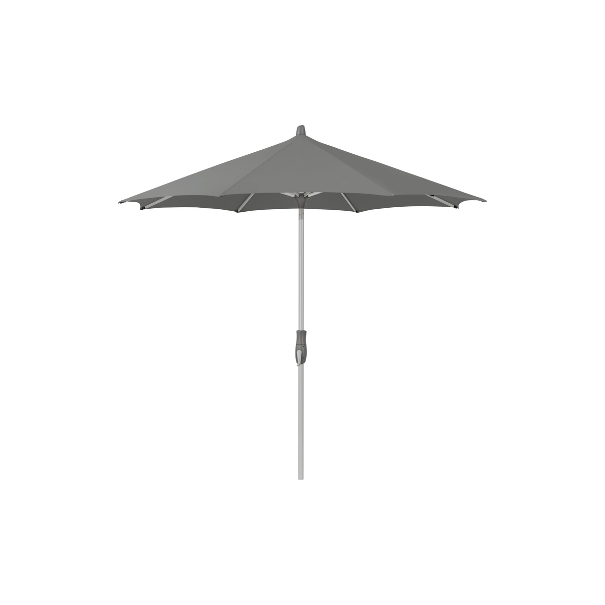 Glatz Alu-Twist Sonnenschirm SQ2: 157 Stone Grey