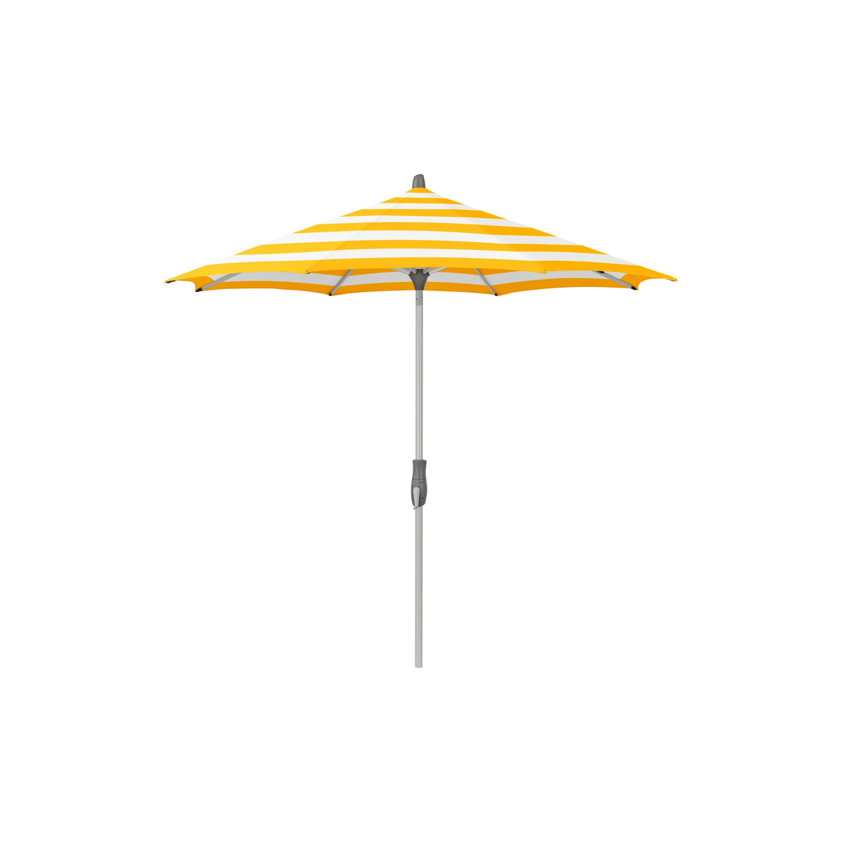Glatz Alu-Twist Sonnenschirm SQ5: 624 Yellow Stripe