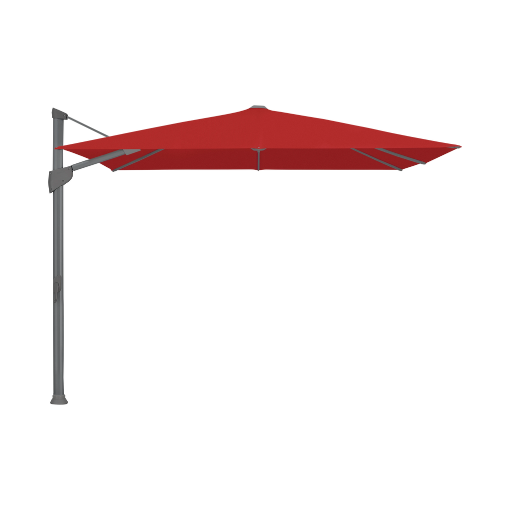 Glatz Fortano Sonnenschirm – Aluminium anthrazit SQ4: 403 Carmine
