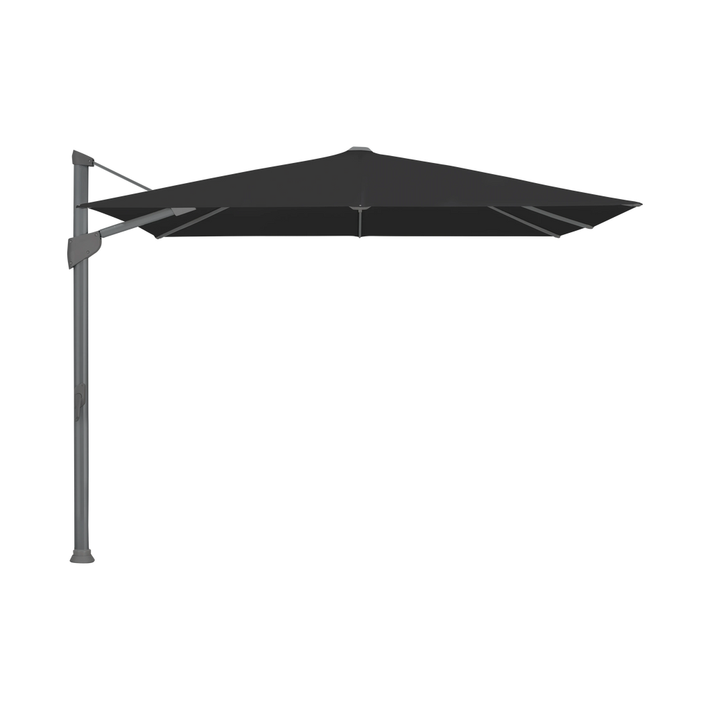 Glatz Fortano Sonnenschirm – Aluminium anthrazit SQ4: 408 Black