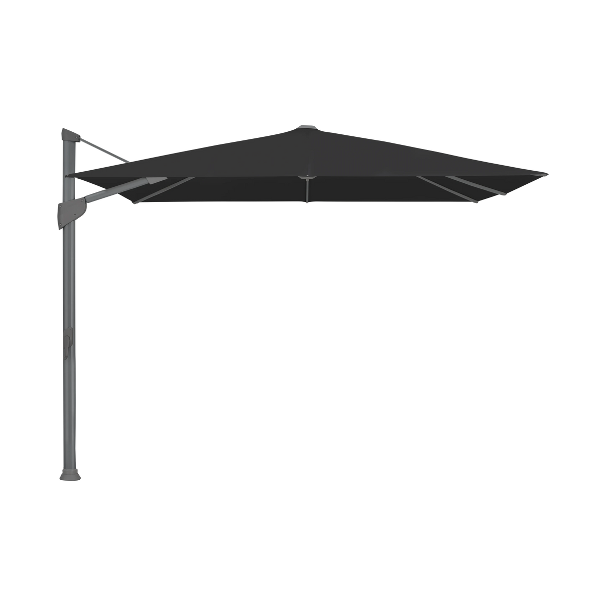 Glatz Fortano Sonnenschirm – Aluminium anthrazit SQ4: 408 Black