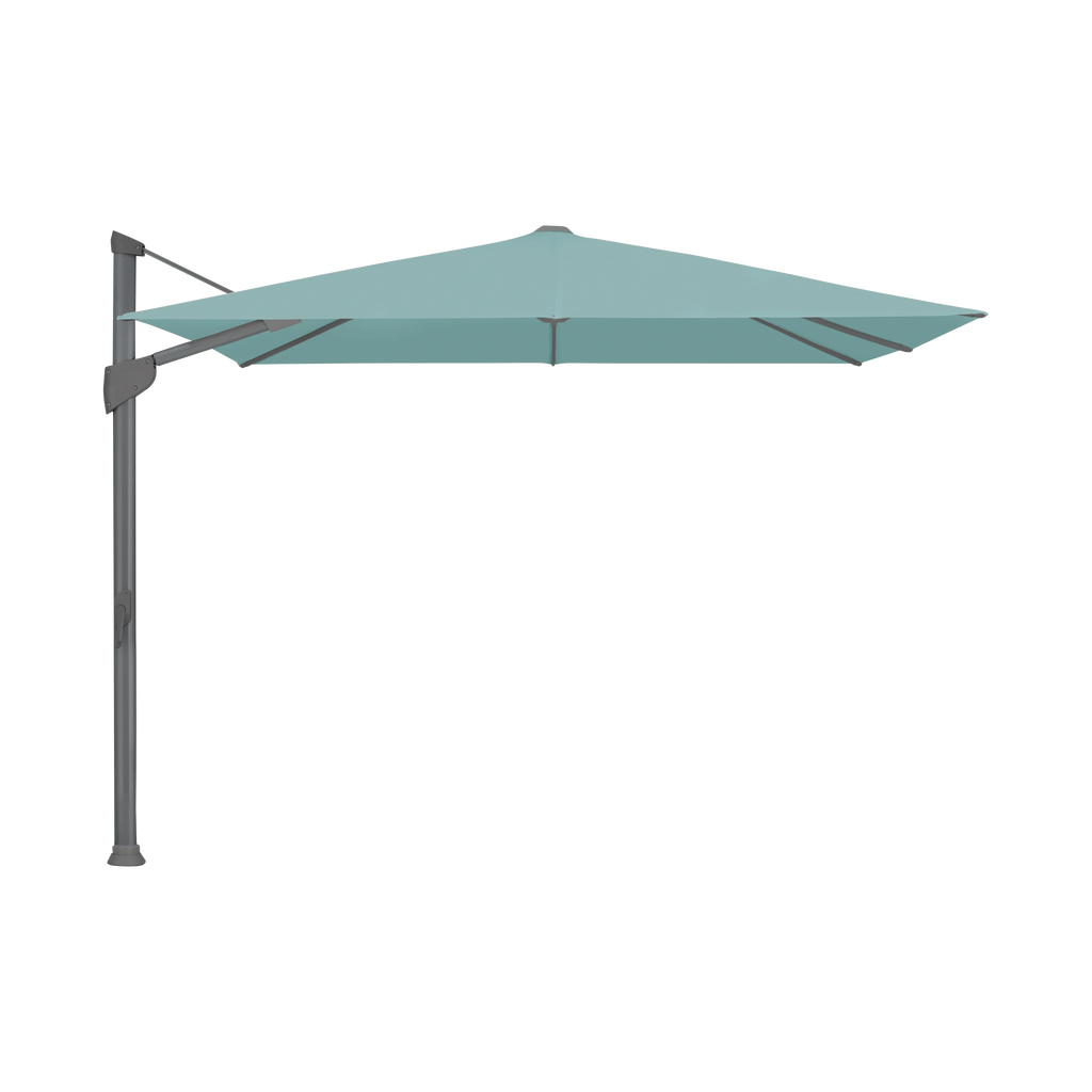 Glatz Fortano Sonnenschirm – Aluminium anthrazit SQ4: 417 Ocean