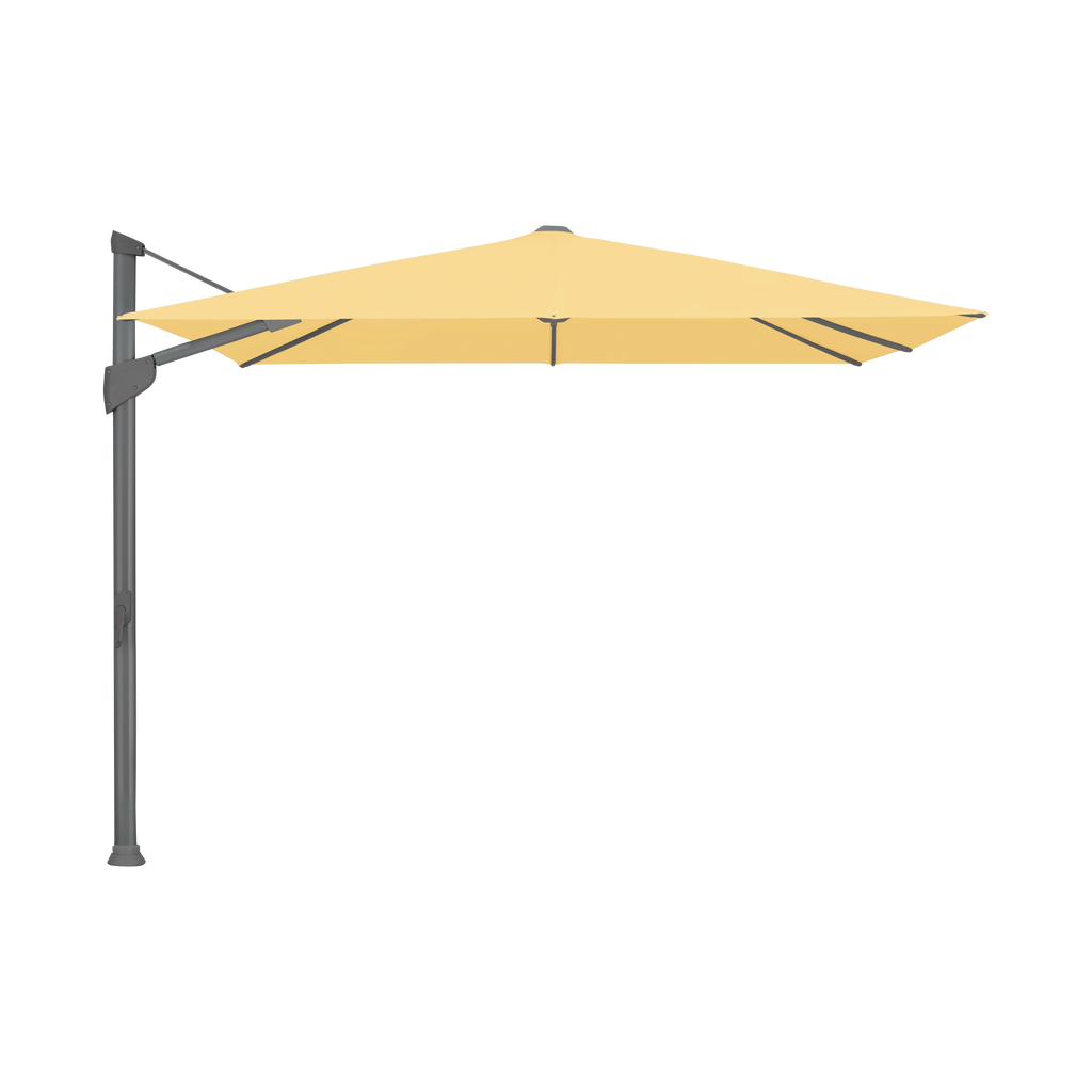 Glatz Fortano Sonnenschirm – Aluminium anthrazit SQ4: 438 Straw