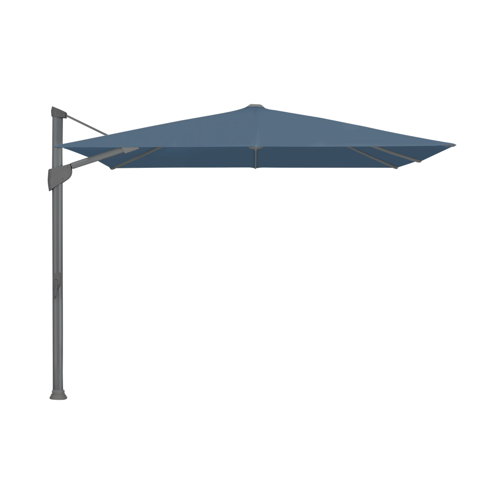 Glatz Fortano Sonnenschirm – Aluminium anthrazit SQ5: 600 Wave