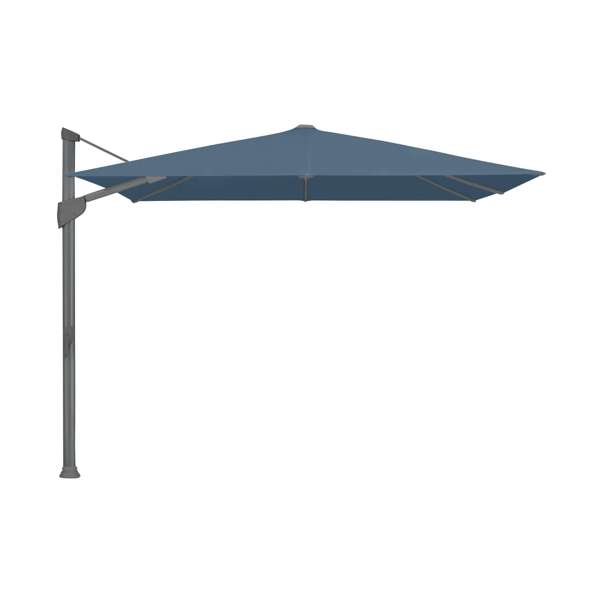 Glatz Fortano Sonnenschirm – Aluminium anthrazit SQ5: 600 Wave