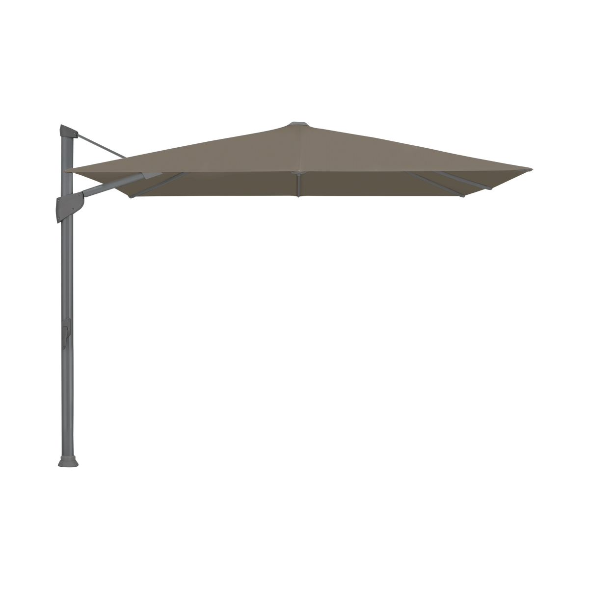 Glatz Fortano Sonnenschirm – Aluminium anthrazit SQ5: 611 Sandstone