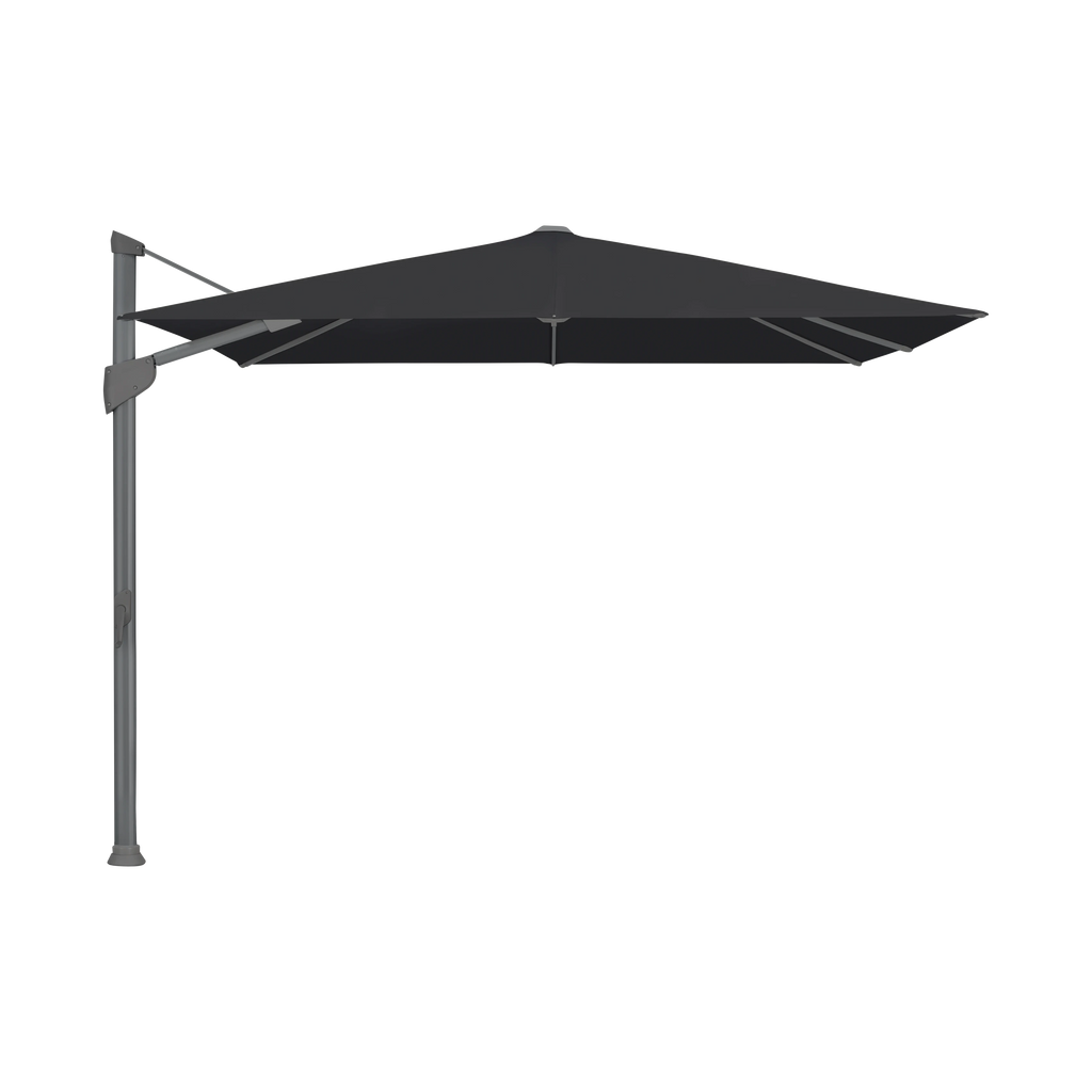 Glatz Fortano Sonnenschirm – Aluminium anthrazit SQ5: 615 Black