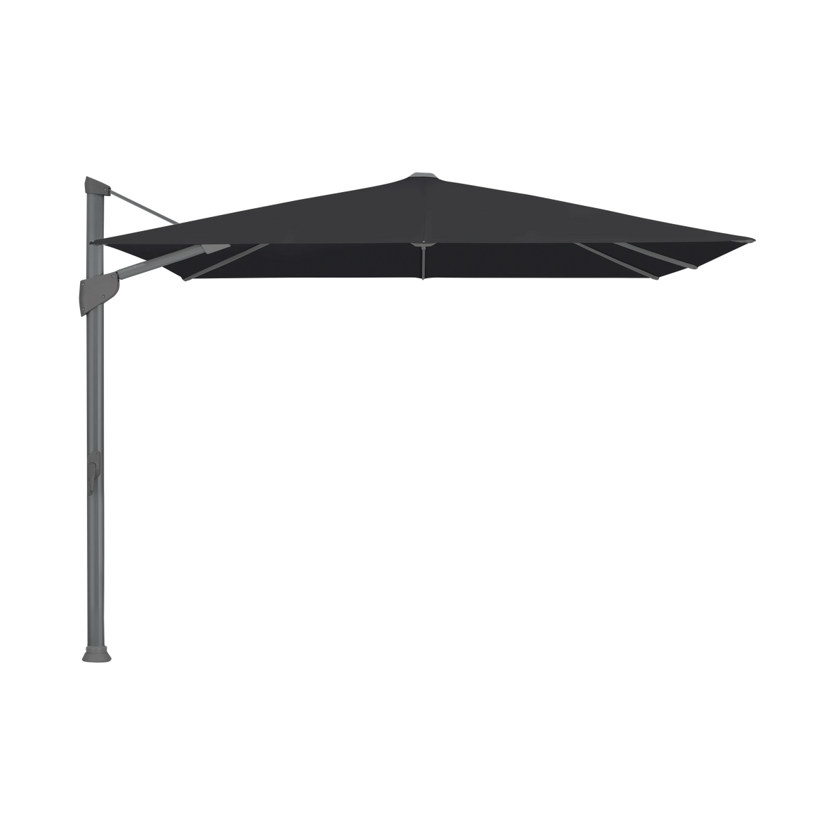 Glatz Fortano Sonnenschirm – Aluminium anthrazit SQ5: 615 Black