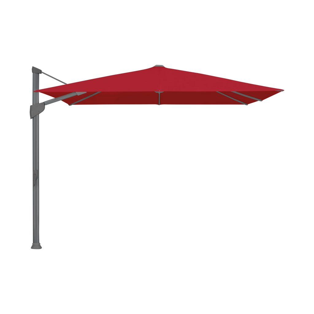 Glatz Fortano Sonnenschirm – Aluminium anthrazit SQ5: 646 Rubino