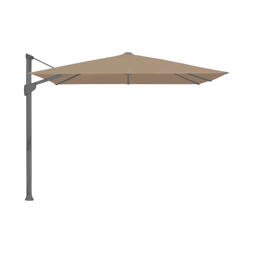 Glatz Fortano Sonnenschirm – Aluminium anthrazit SQ5: 650 Camel