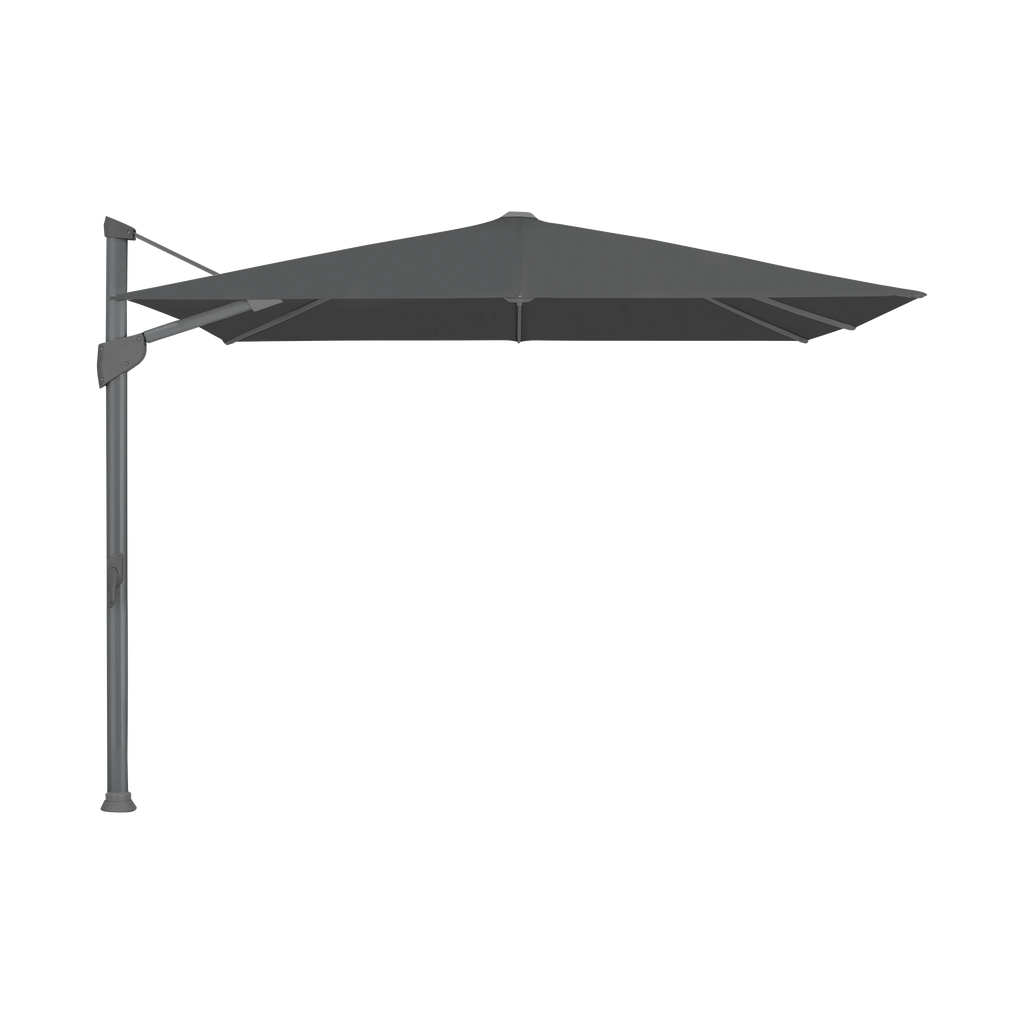 Glatz Fortano Sonnenschirm – Aluminium anthrazit SQ5: 669 Carbone