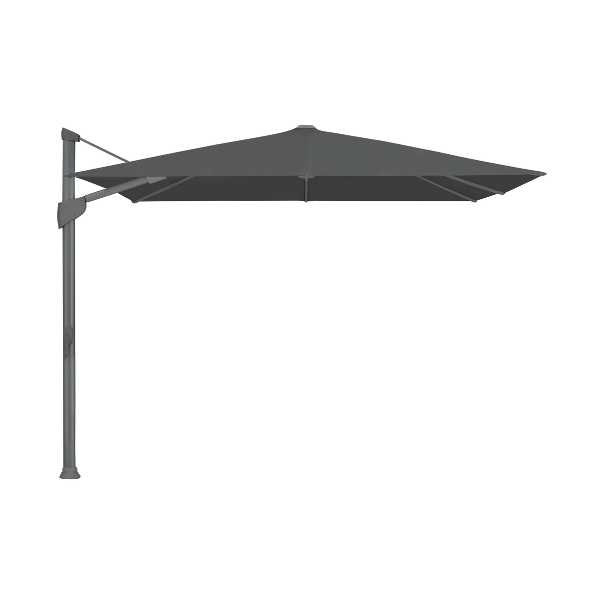 Glatz Fortano Sonnenschirm – Aluminium anthrazit SQ5: 669 Carbone