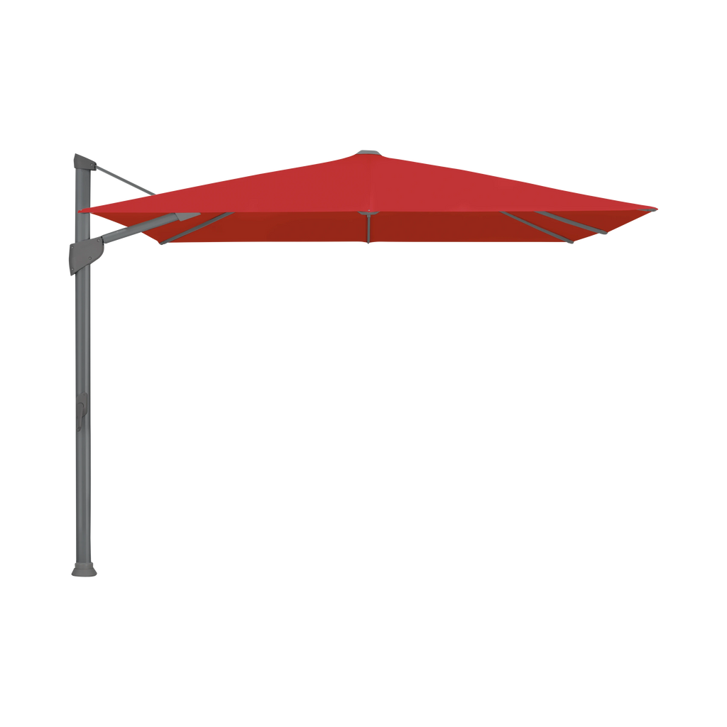 Glatz Fortano Sonnenschirm – Aluminium anthrazit SQ5: 801 Campari