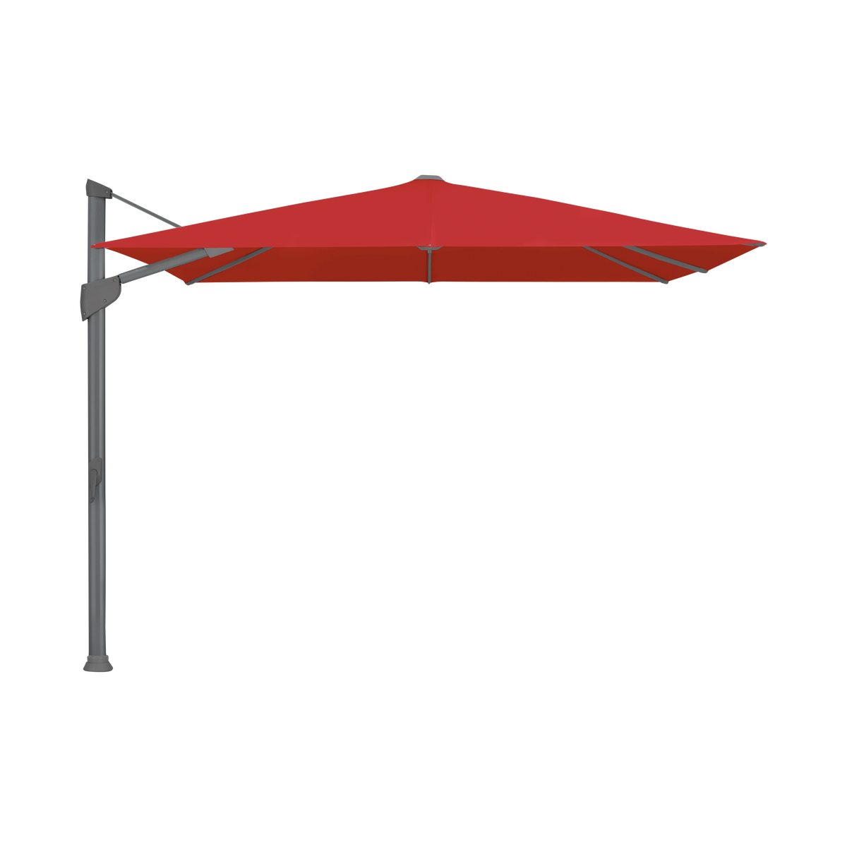 Glatz Fortano Sonnenschirm – Aluminium anthrazit SQ5: 801 Campari