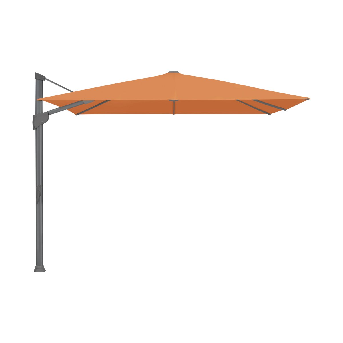 Glatz Fortano Sonnenschirm – Aluminium anthrazit SQ5: 802 Sienna