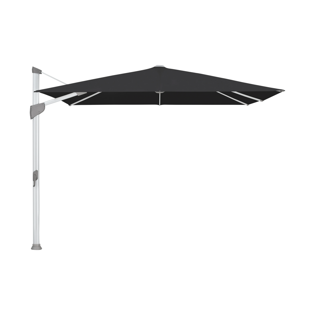 Glatz Fortano Sonnenschirm – Aluminium natureloxiert SQ4: 408 Black