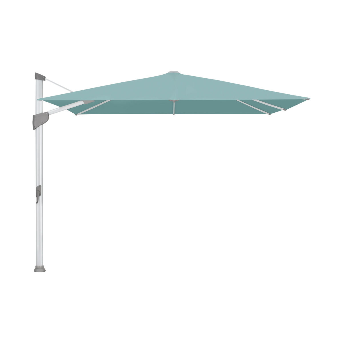 Glatz Fortano Sonnenschirm – Aluminium natureloxiert SQ4: 417 Ocean