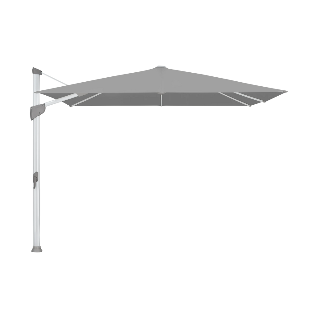 Glatz Fortano Sonnenschirm – Aluminium natureloxiert SQ5: 509 Slate