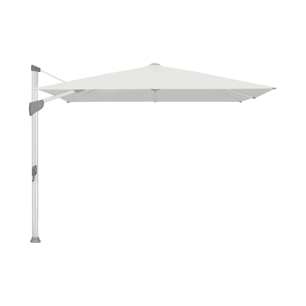 Glatz Fortano Sonnenschirm – Aluminium natureloxiert SQ5: 665 Chrome