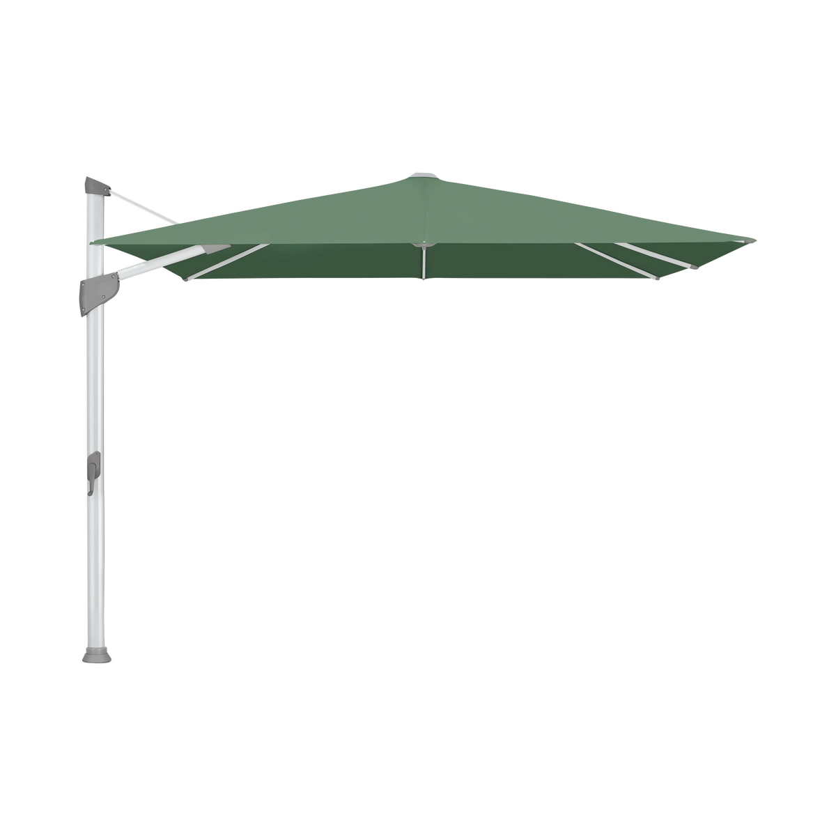 Glatz Fortano Sonnenschirm – Aluminium natureloxiert SQ5: 677 Nile
