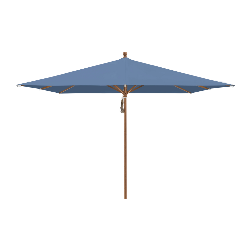 Glatz Piazza Sonnenschirm Holzoptik SQ4: 418 Cobalt