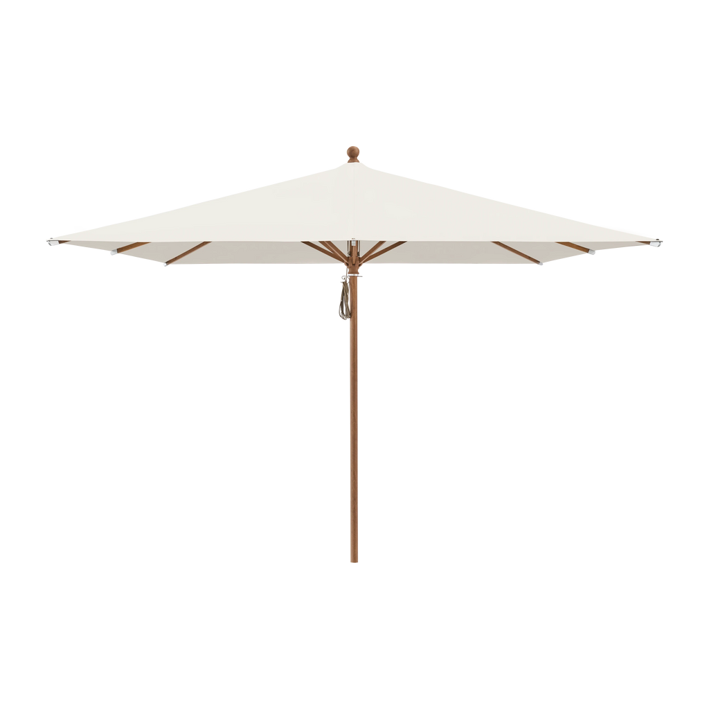 Glatz Piazza Sonnenschirm Holzoptik SQ4: 453 Vanilla