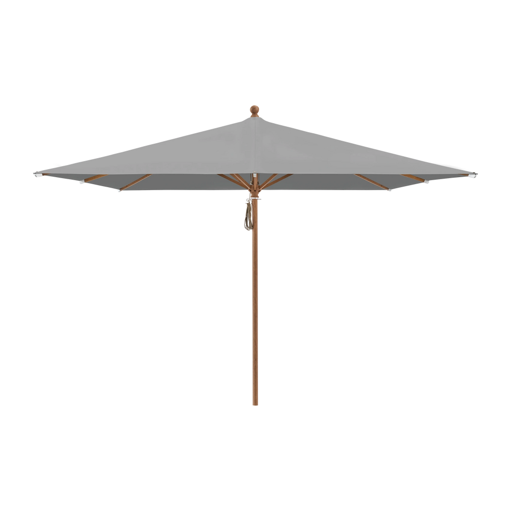 Glatz Piazza Sonnenschirm Holzoptik SQ5: 509 Slate